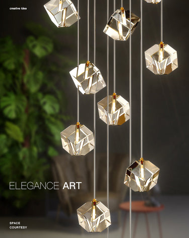 foyer chandelier modern
